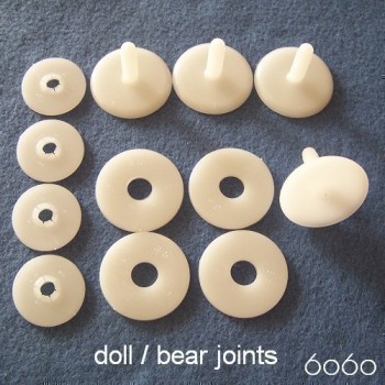 4 Sets 35mm Plastic Doll/Bear Joints