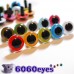 10 PAIRS 15mm Mixed Colors Plastic eyes, Safety eyes, Animal Eyes, Round eyes
