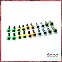 10 Pairs 4.5mm MIXED COLOR eyes--MIX2