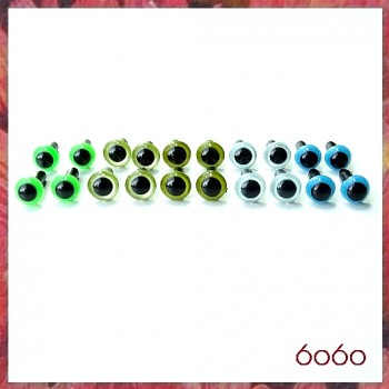 10 Pairs 4.5mm MIXED COLOR eyes--MIX6