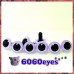 5 Pairs 9mm Lavender/Light Purple Plastic eyes, Safety eyes, Animal Eyes, Round eyes