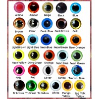 YOU CHOOSE 15mm Color Plastic eyes, Safety eyes, Animal Eyes, Round eyes