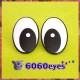 25mm Comical Plastic eyes, Safety eyes, Animal Eyes, Oval eyes 2 PAIRS 